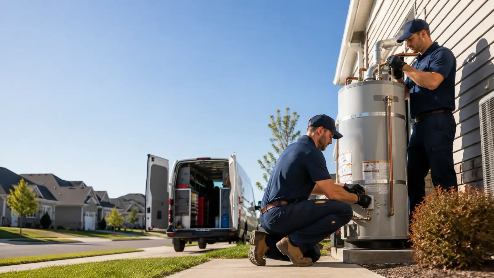 Water Heater Installation in Linton, ND